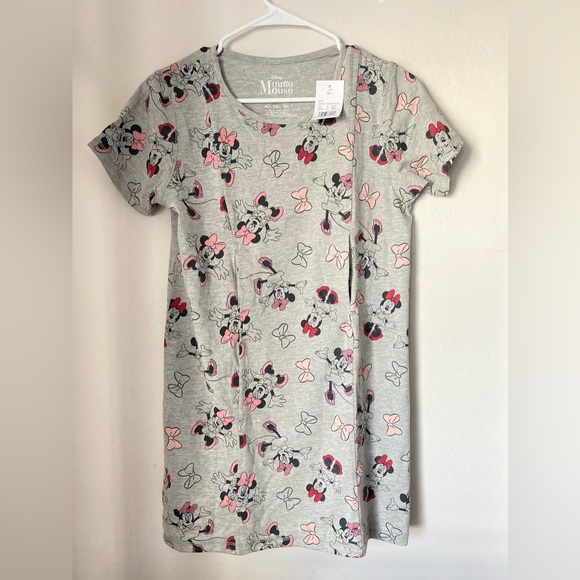 Girls' Disney Minnie Mouse Adaptive Dress - Heather Gray XL Plus - Picture 4 of 6